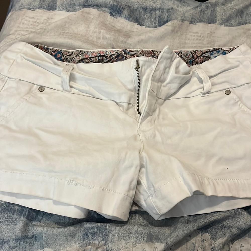 White shorts